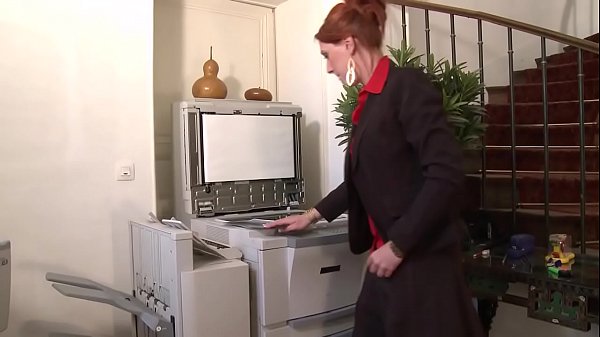 Young secretary ass fucked by mature man.