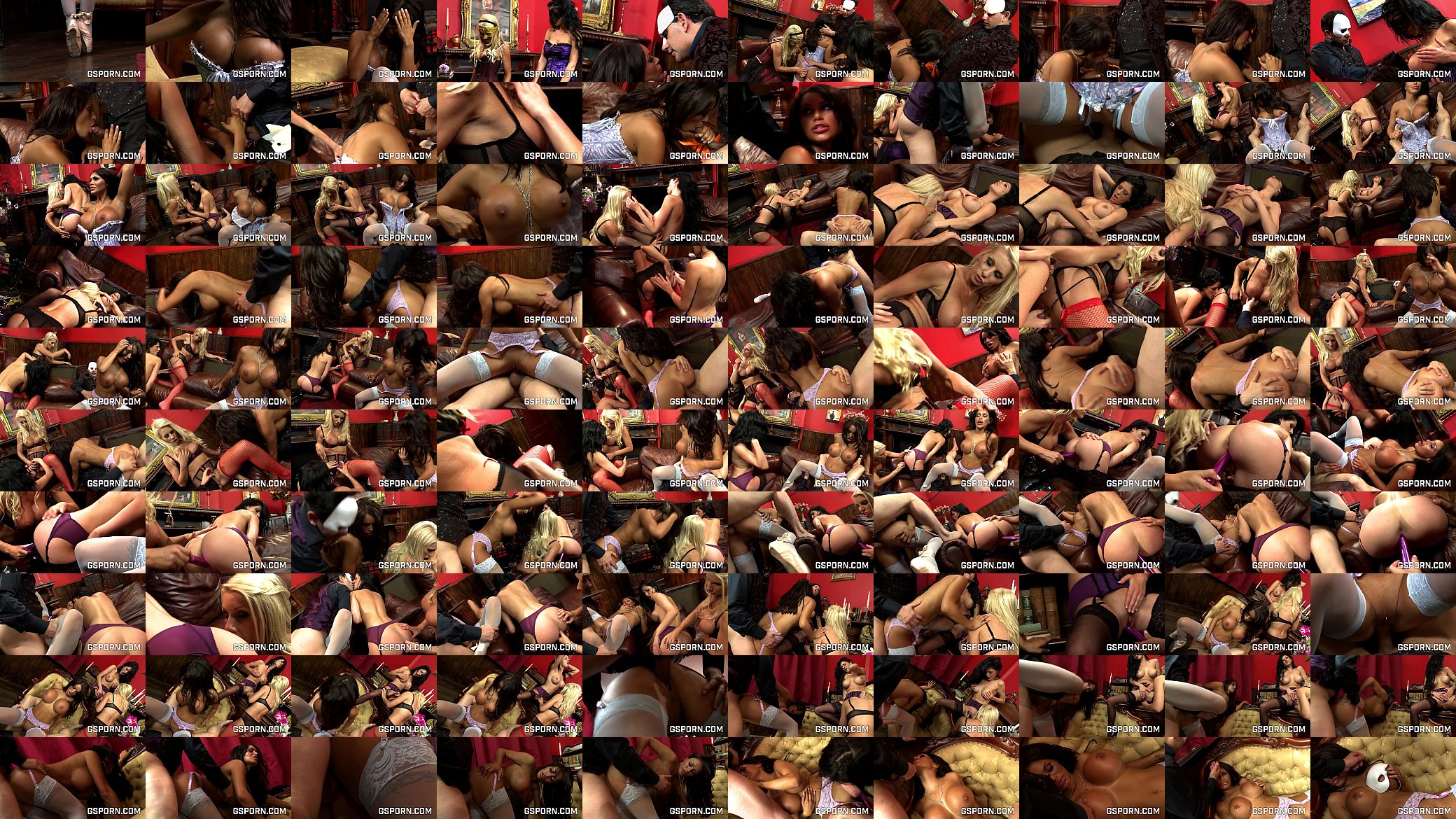 Gemma Massey and Ella May and Samy Jay in hot orgy 预览图
