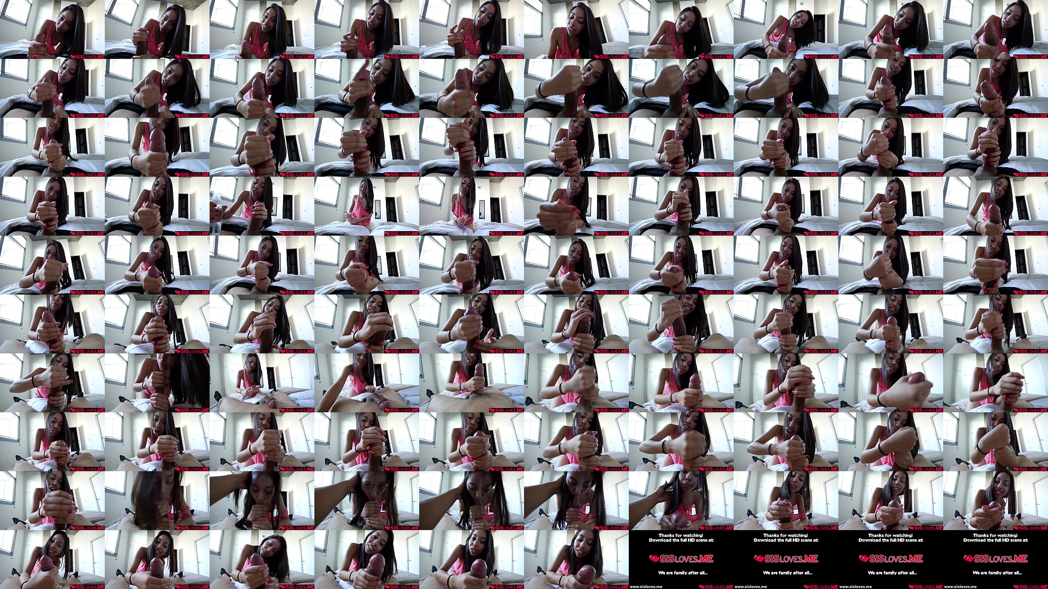 Step bro wakes up with Jasmine Summers handjob 预览图