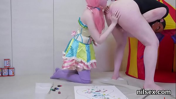 Slutty sweetie is brought in anal asylum for awkward treatment