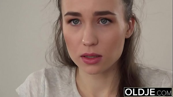 Young Girl Fucked by Old Man In Office Deepthroat Blowjob and Cumshot