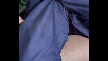 When her friend leaves, she sucks me off with her glasses on, she sucks my cock all the way down.