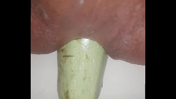 Gay anal zucchini