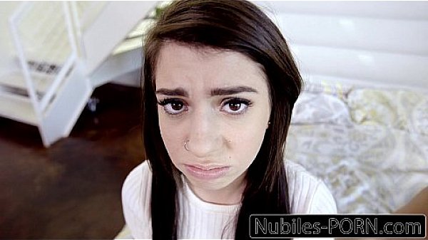 When tiny brunette joseline gets caught by her stedad at her friend ashlee's house he knows she has to be punished