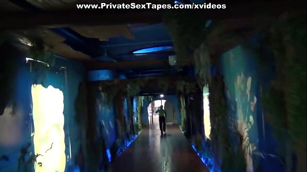 Sexy cutie hot couple porn scenes in the aqua park