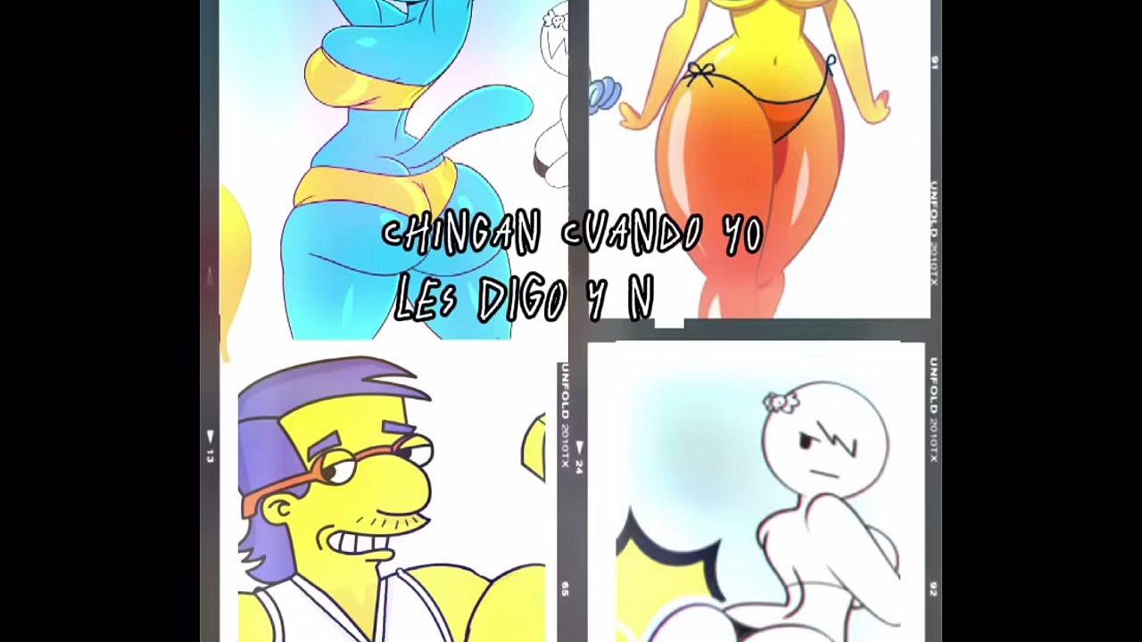 Milhouse: estoy enamorado de 3 babys