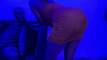 Hot Sexy Waitress Making Sure The Club Customers is Very Satisfied