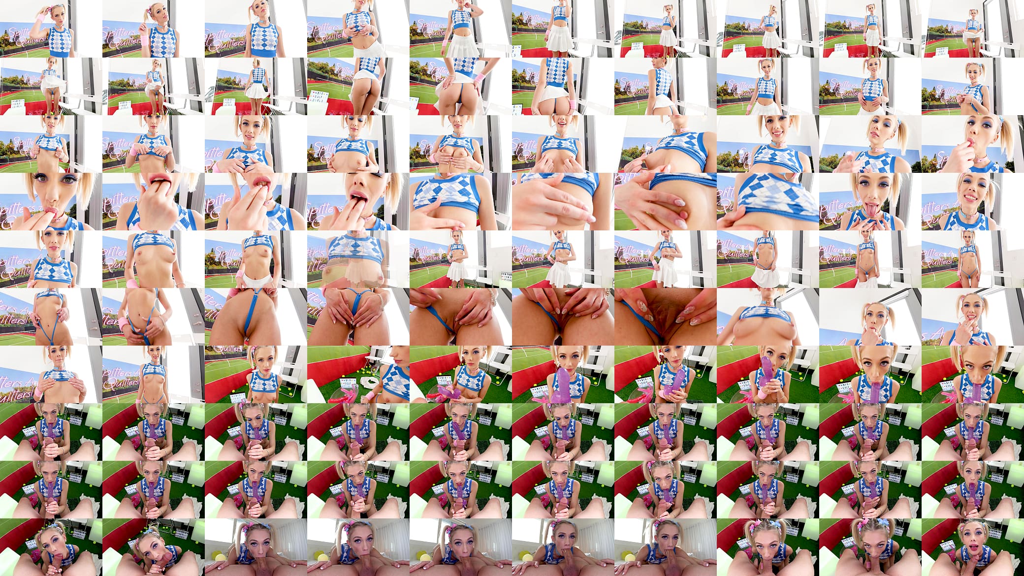 SKY PIERCE Huge Cock POV Blowjob and Huge Load Cum Swallow - WoW! A 预览图