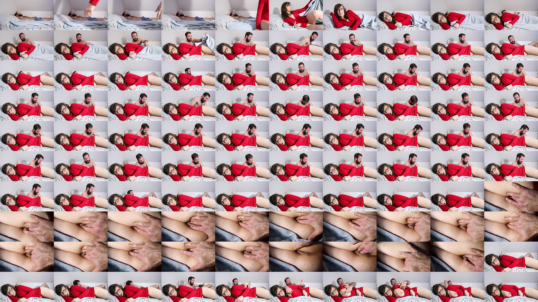 I sneak into my step Father-in-law bed and he gives me Multiple Orgasm 预览图
