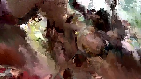 Two teen share two big black cocks