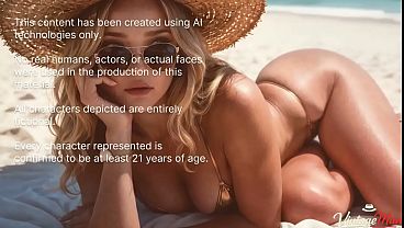 When I got to the beach, I didn't expect my ex to be there. Out of spite, I grabbed this bitch tightly and fucked her![AI]