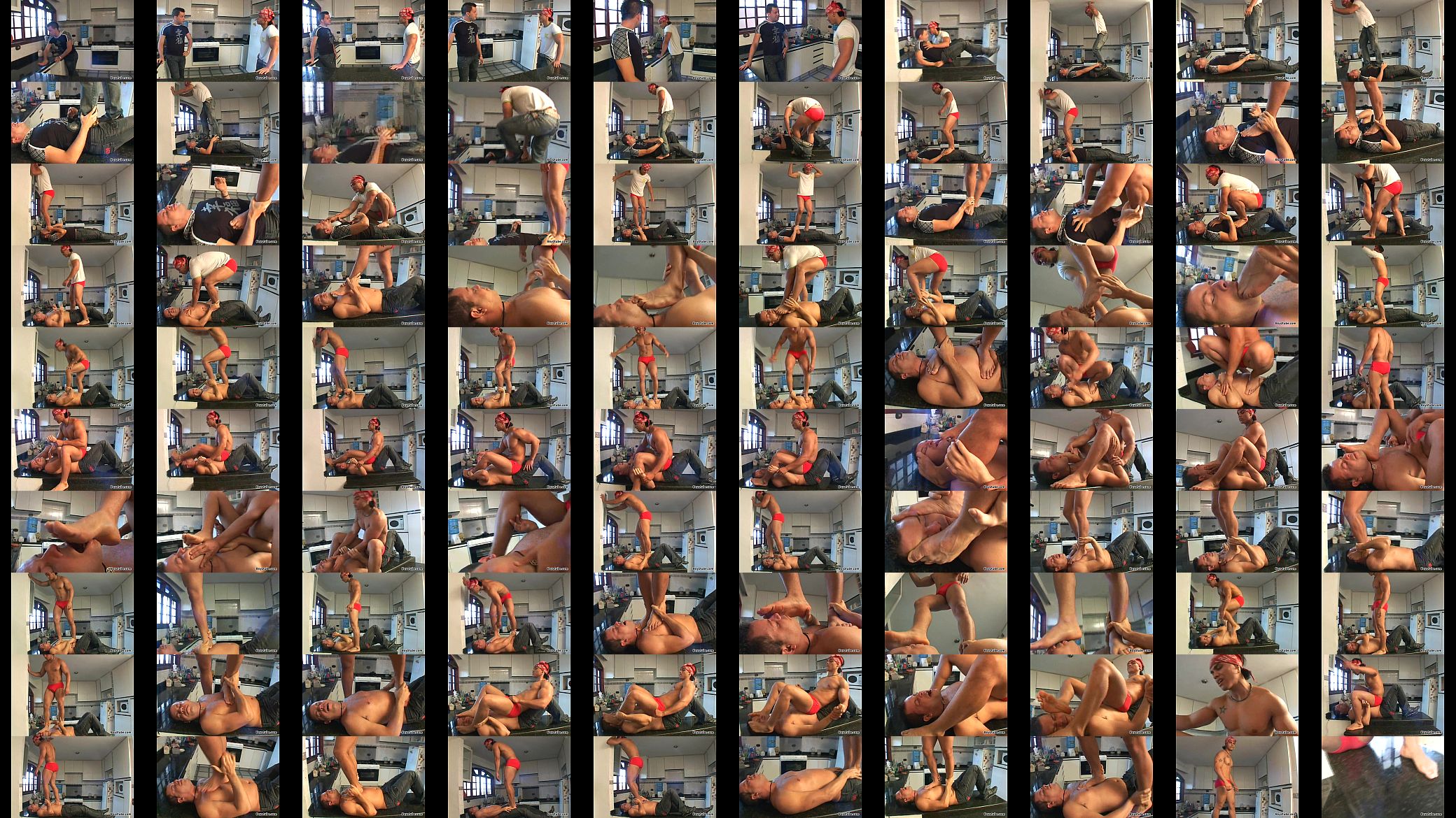 TRAMPLING CRUEL RICK MONTILLA feet domination worktop 预览图