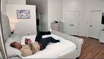 Busty Brunette Tries Sex BTS - Ravyn Moore