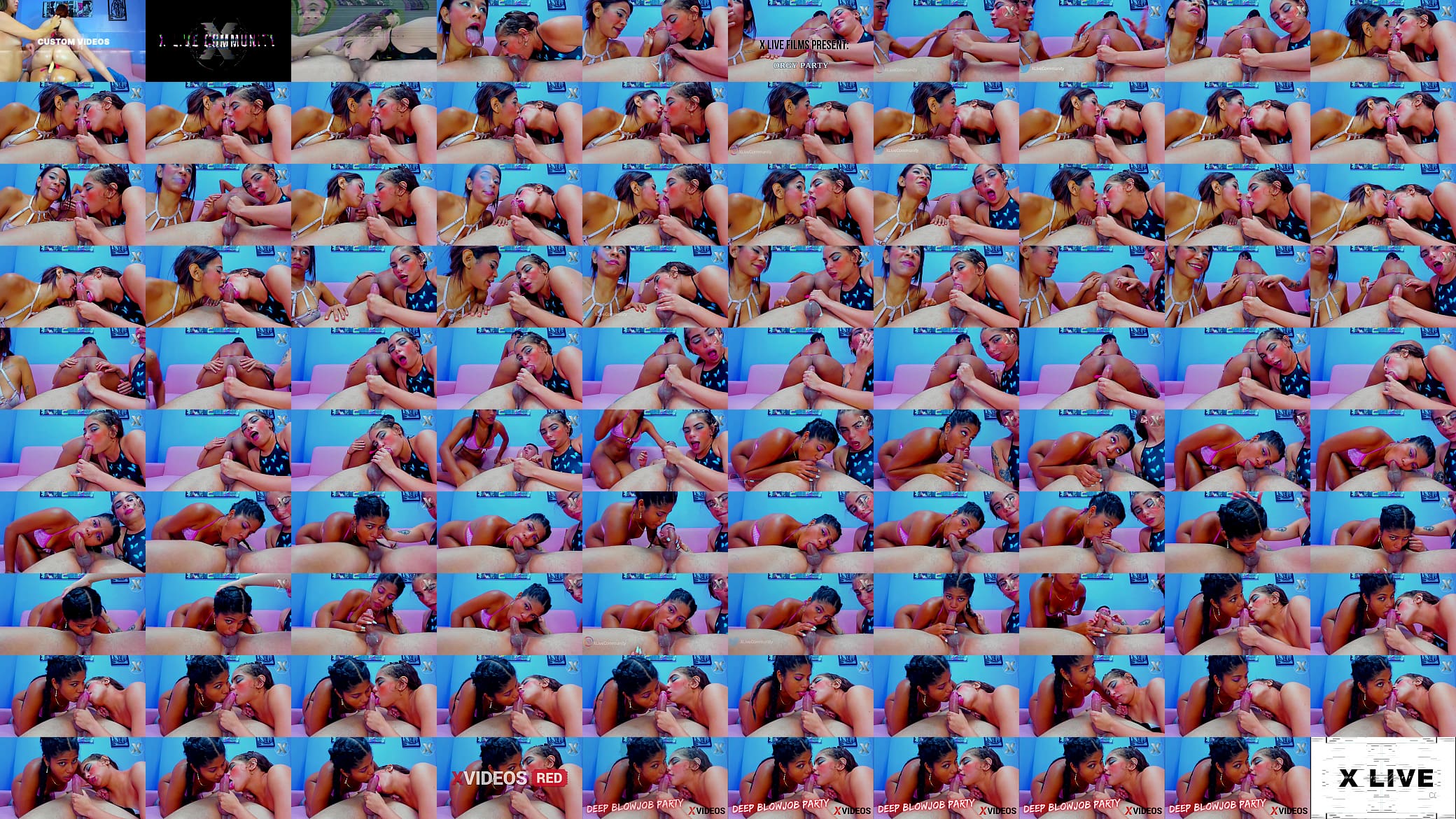 wet blowjob contest ends in deepthroat 预览图