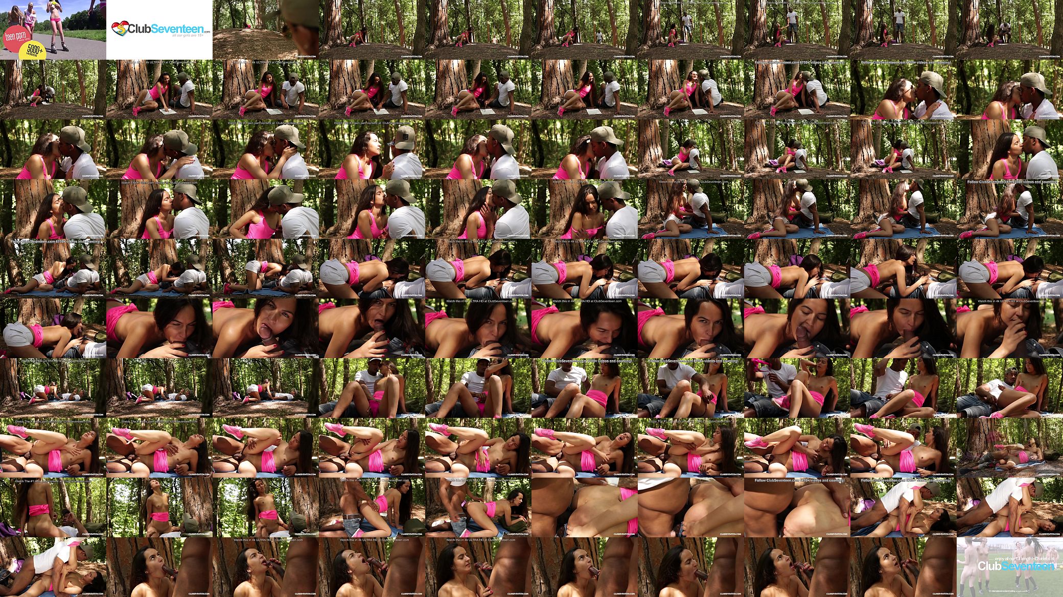 Valentine&#039;s day in the park with perky skinny teen 预览图