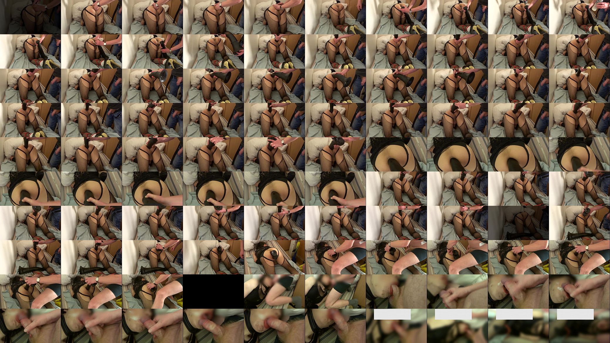 Horse dildo in young Trans 预览图