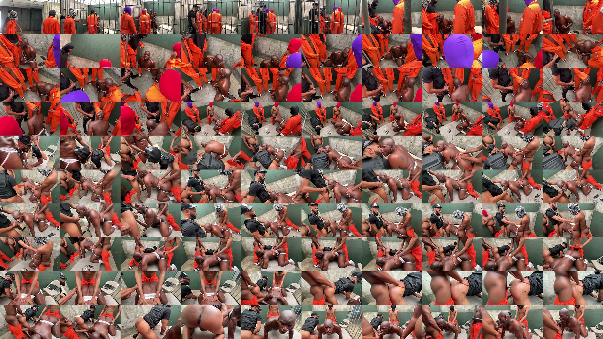 DADDY BLACK GOES TO JAIL &amp; GETS FUCKED 预览图