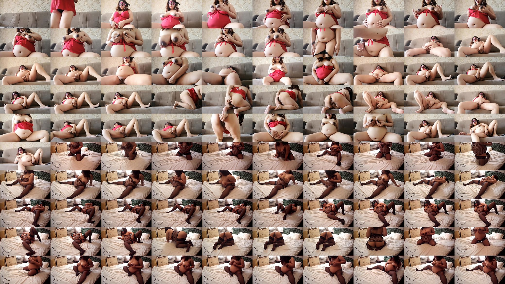 Pregnant wife in sexy lingerie mastrubate 预览图