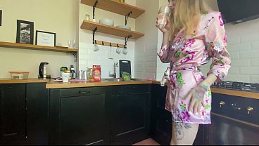 Cheating Bride Fucks and Sucks Lover's Dick on Wedding Eve in White Dress