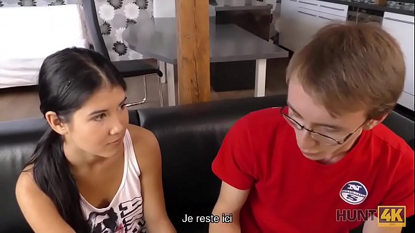 HUNT4K. Beautiful brunette Madelina Dee asks BF