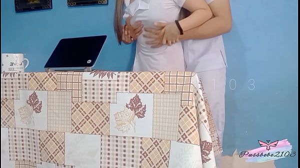 Pinay Nurse Having A Breaktime Sex With Her Co-Worker at Hospital Room