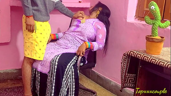 Indian XXX bitch painful fuck in office backroom.