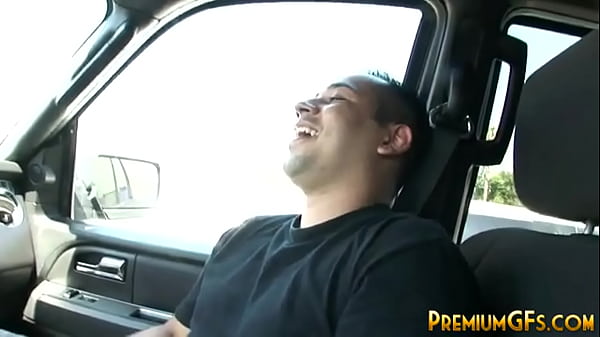 Bukkake whore Hunter Bryce fucked hard in cowgirl