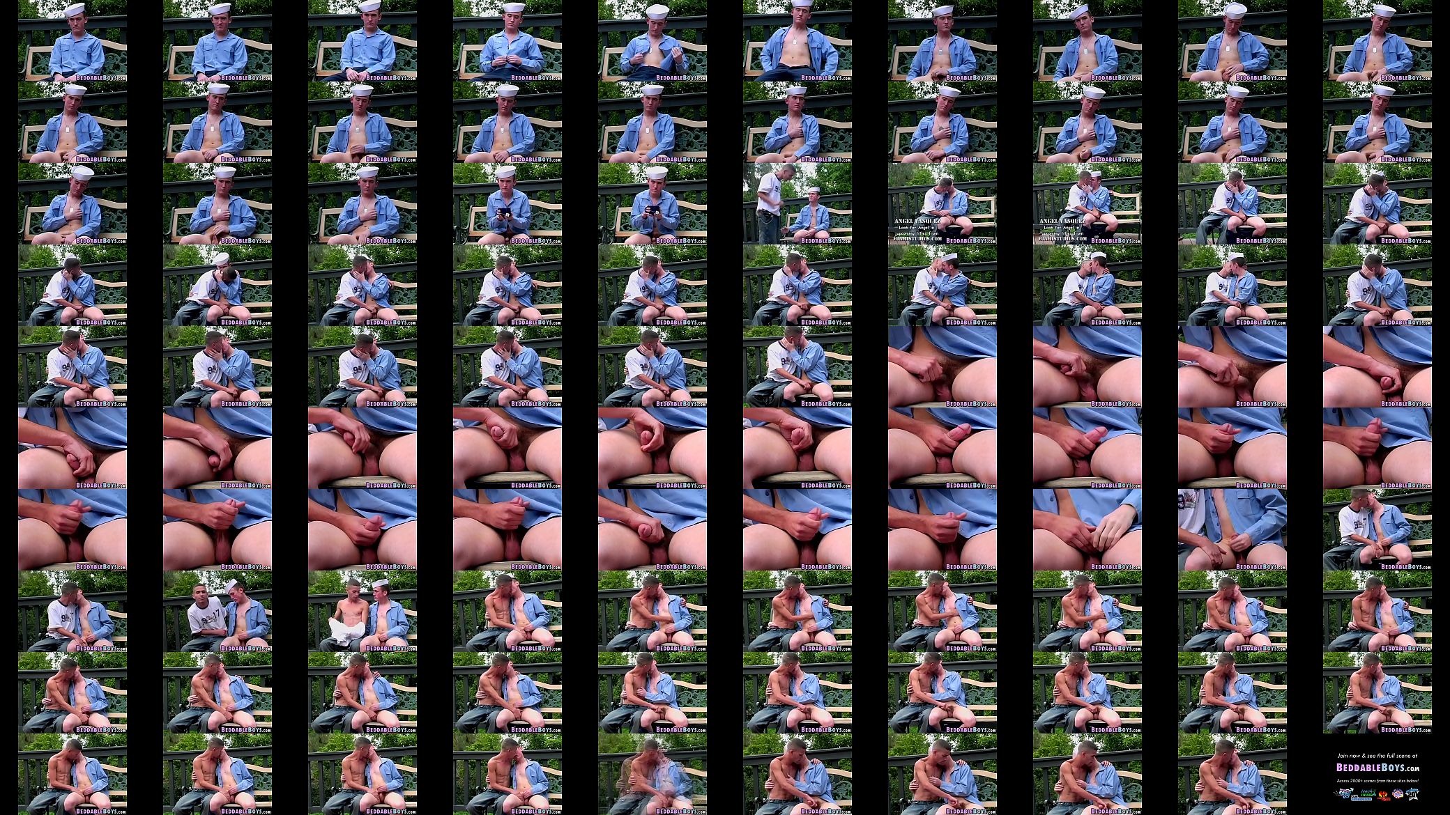 Marine Jesse Colton undresses for cumshot inducing wank 预览图