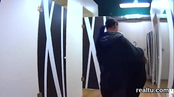 Charming czech cutie was seduced in the mall an...