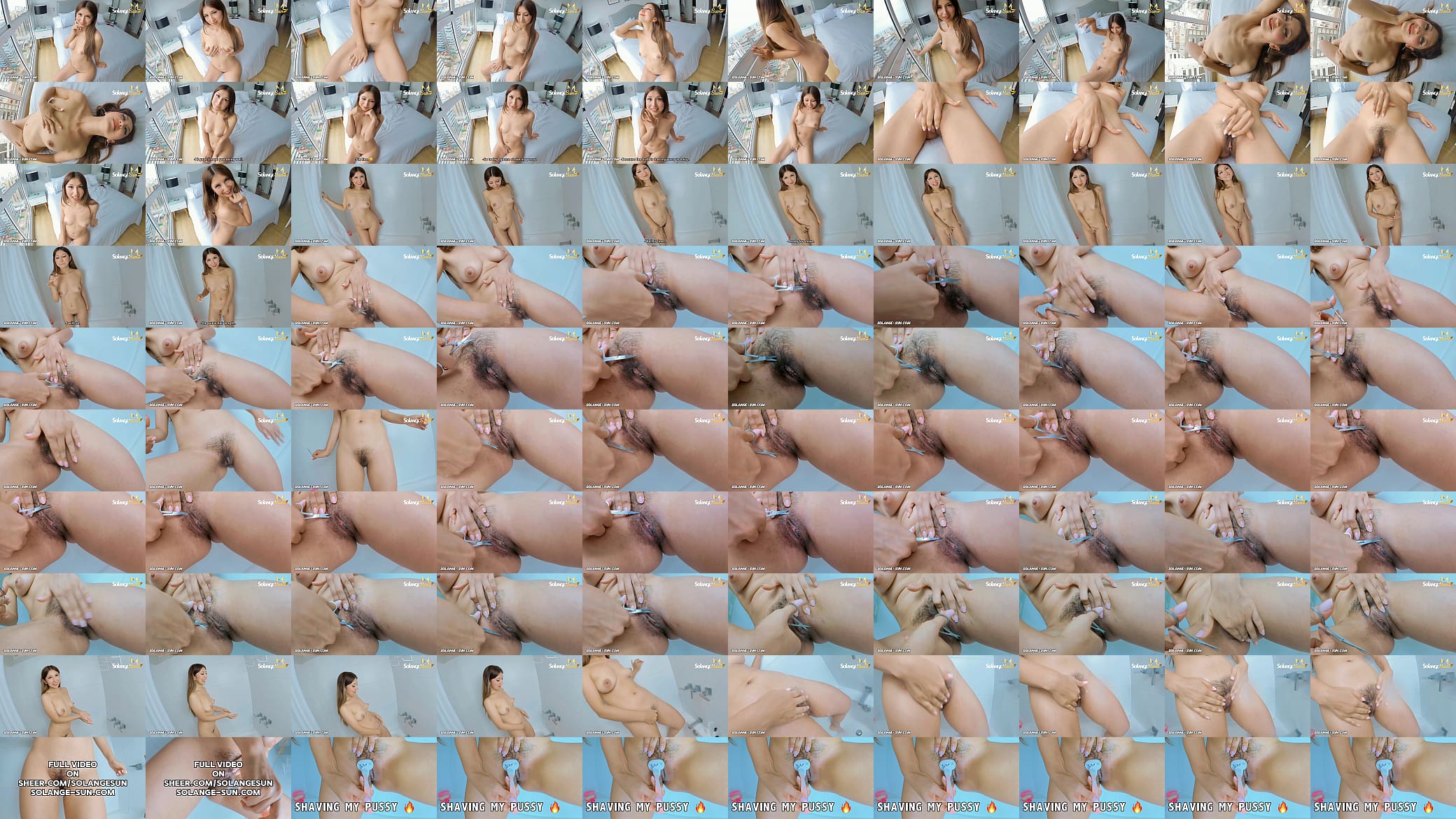 Shaving My Hairy Pussy - You Gonna Cum a Lot! 预览图