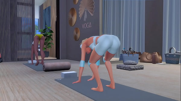 LUSTFUL LESBIAN SLUTS HAD DIRTY SEX IN THE GYM (SIMS   ANIME HENTAI   SFM)
