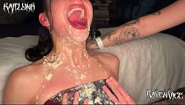 Puke Slut Kaitlyn Katsaros Loves It Rough