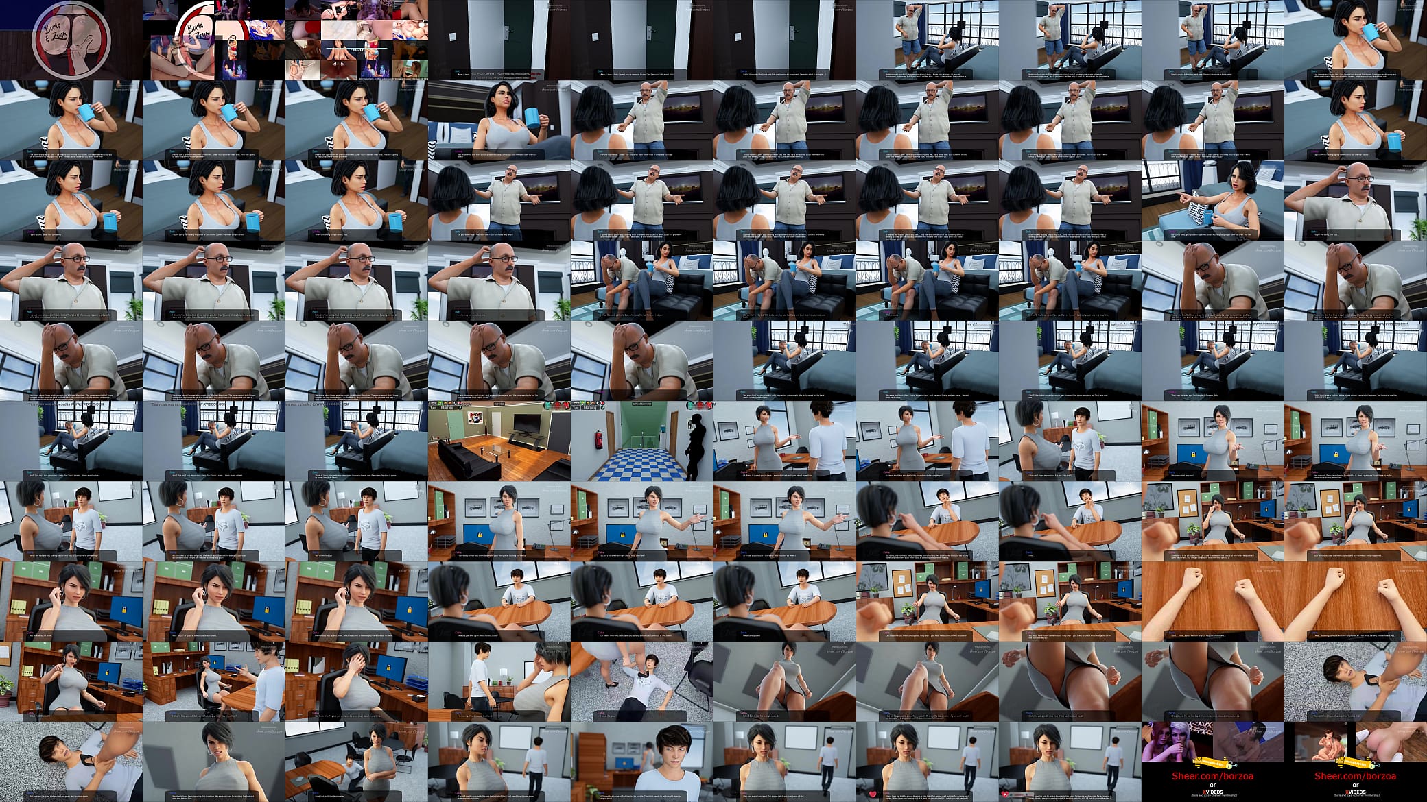 64 &ndash; Angry Celia is suspicious that I am the guy who is her (Dubbing - Milfy City) 预览图