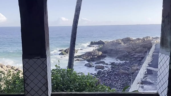 Download Video - Showing off around the Beach - Salvador - Red Thong