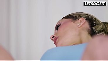 Tattooed Blonde MILF Rides His Dick Cowgirl Until Her Legs Shake