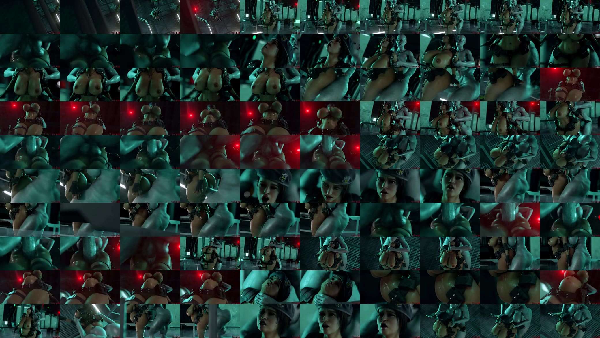 Resident Evil- Futa Tyrant Fucking Jill 预览图