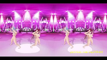 VR180 mmd SuiMari Dance 3d hololive Hentai 2 min