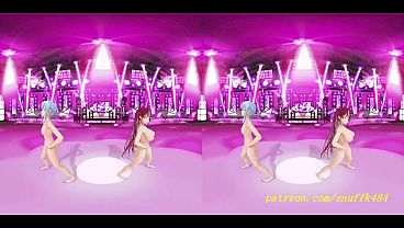 VR180 mmd SuiMari Dance 3d hololive Hentai