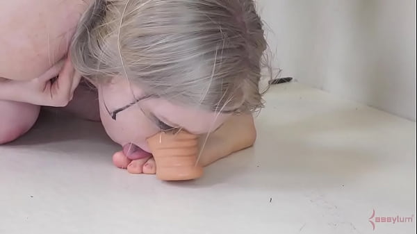 Download Video - Degraded and dildoed teen takes toy up ass