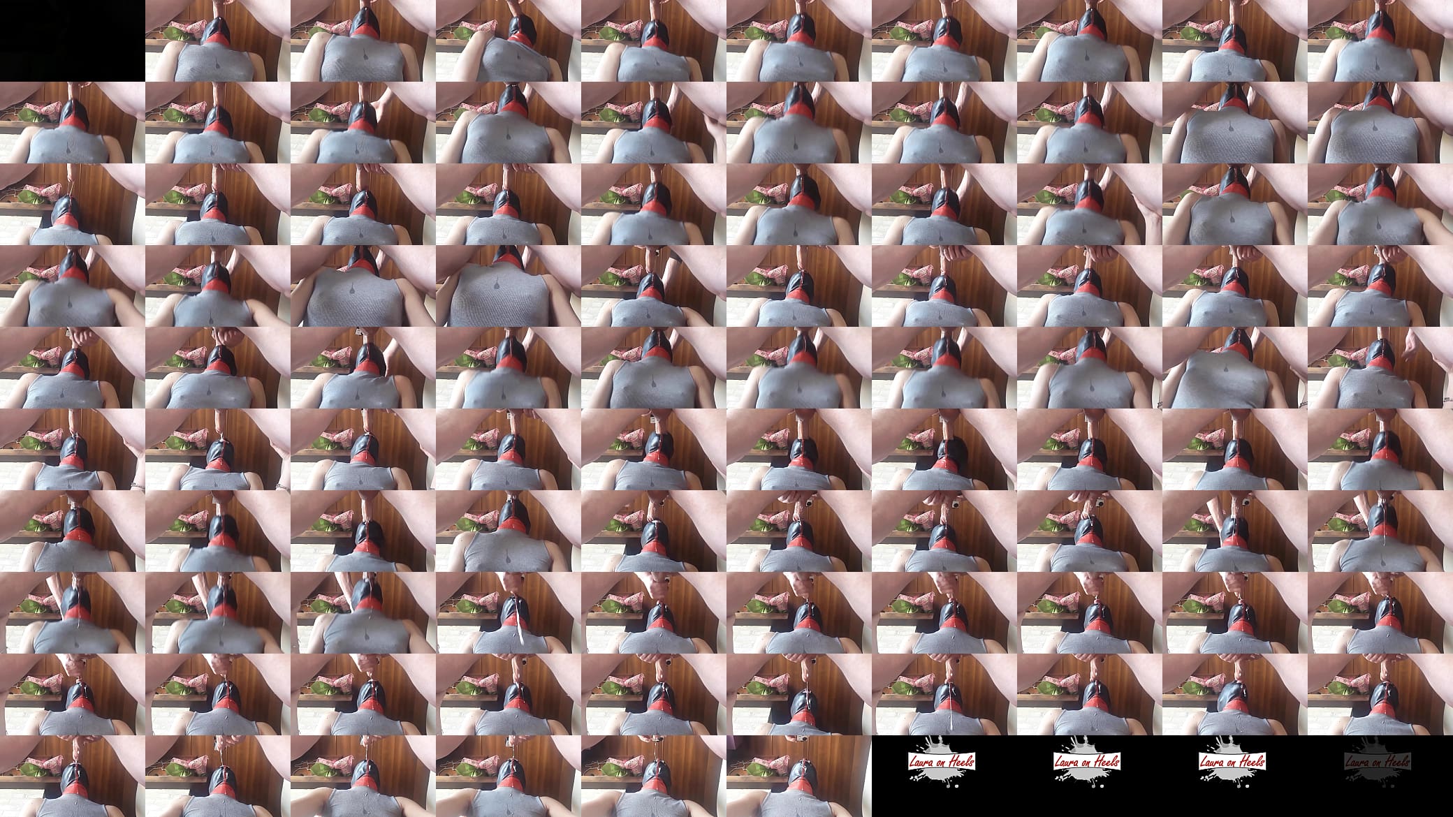 I&#039;m on my knees taking a big cock down my throat, huge facial and oral creampie 预览图