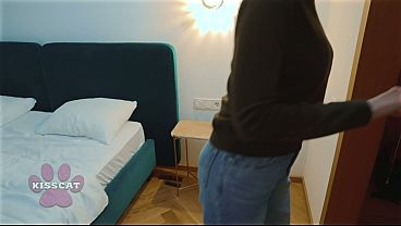 step Son tore pantyhose on mom and fucked in anal