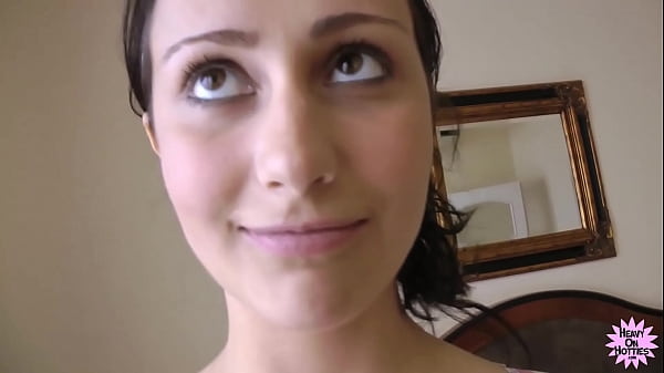 Preggo Blowjob! Pregnant Cutie Persuaded Into Porn