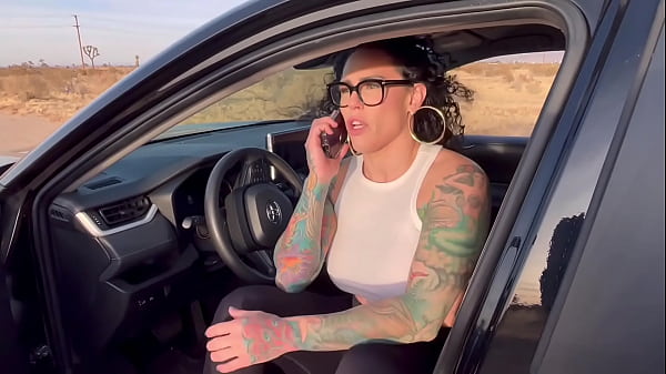 Horny Stranger Gets Rewarded w Pussy After Fixing My Car