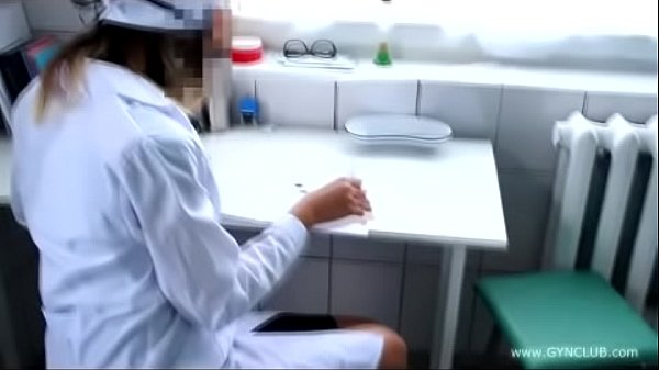 Nurse on gyno chair
