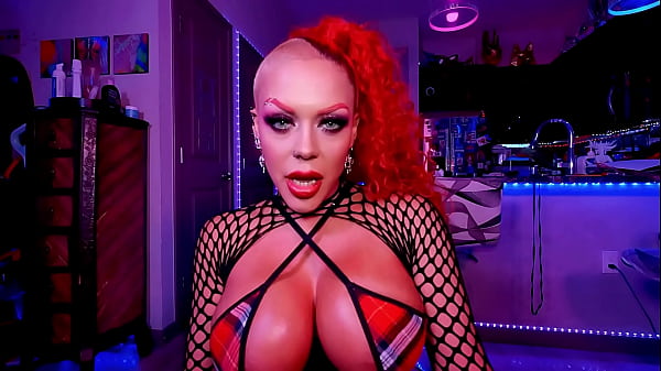 Anime girl in school uniform sucking dick