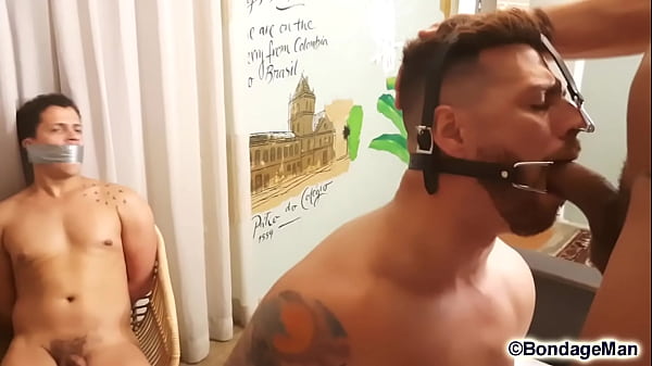 A SURPRISE GUEST movie: 4th scene Diogo fucks w...