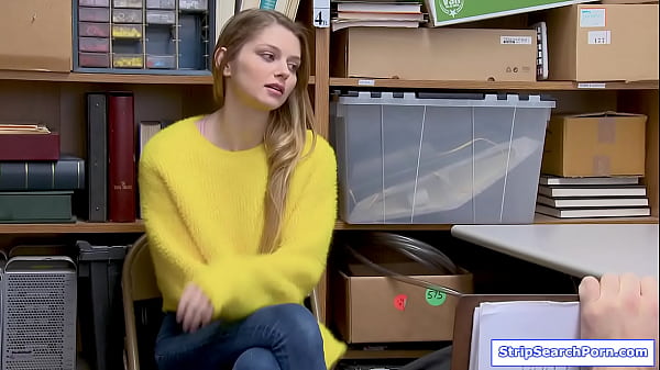 StripSearchPorn - Officer strips big tits t...