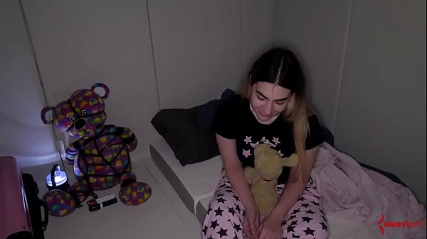 BDSM teen eats cumshot