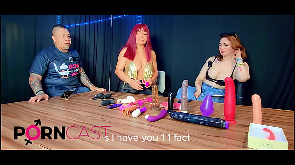 Evita Love, Luis Garay and Verónica Fénix at the Porncast Mansion: Dildos, Dildos and a Hot Lesbian Scene with Giselle Montes and the Vagina Buster