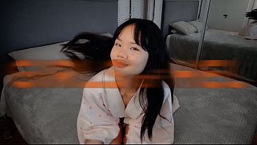 Playtime with a cute kimono girl and eating her pussy